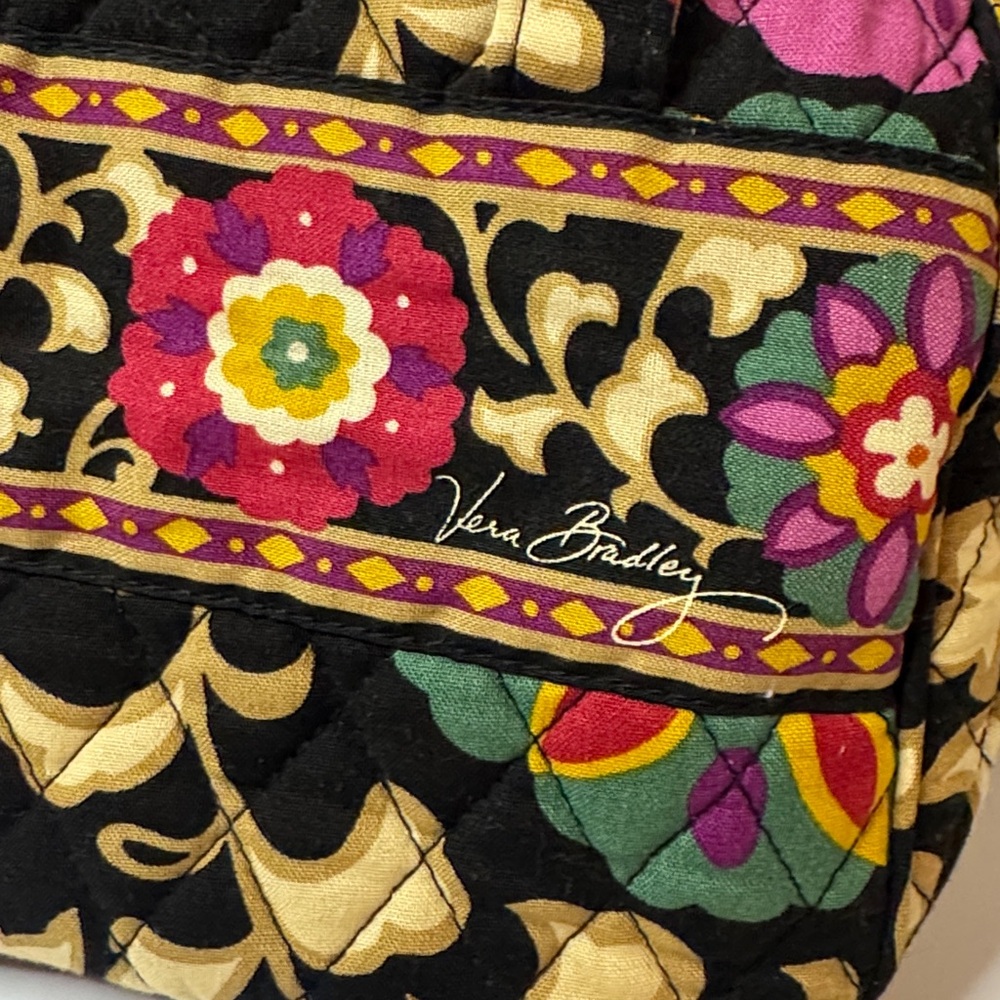Vera Bradley Suzani Make-up Tote Bag w/ ID Pocket - Picture 8 of 8